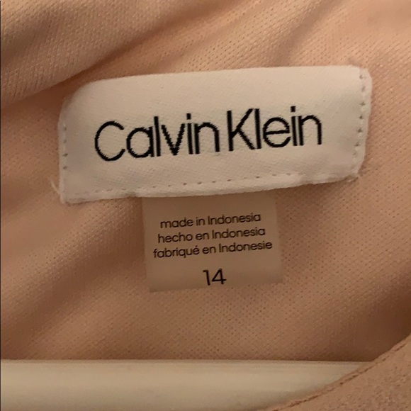 Calvin Klein pink dress size 14 - Picture 5 of 7